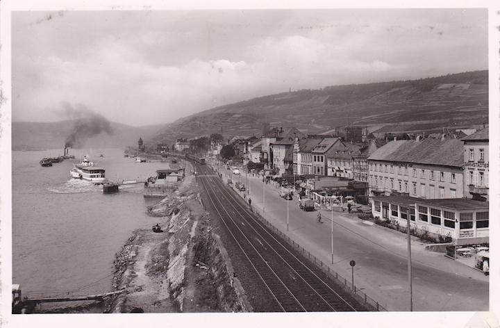 Luftfoto af Rüdesheim